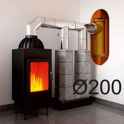 Tubulatura inox premium plus fi 200